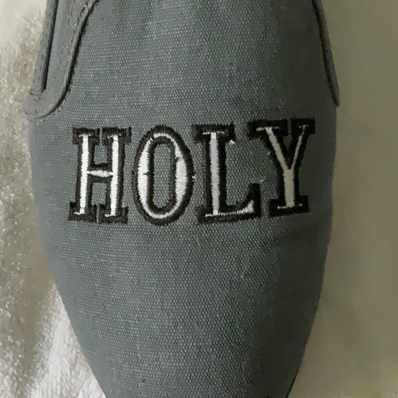 🐄 BAR lll HOLY COW DENIM SHOES 🐄 - Picture 13 of 16